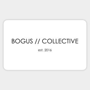 BOGUS // COLLECTIVE header 1 Sticker